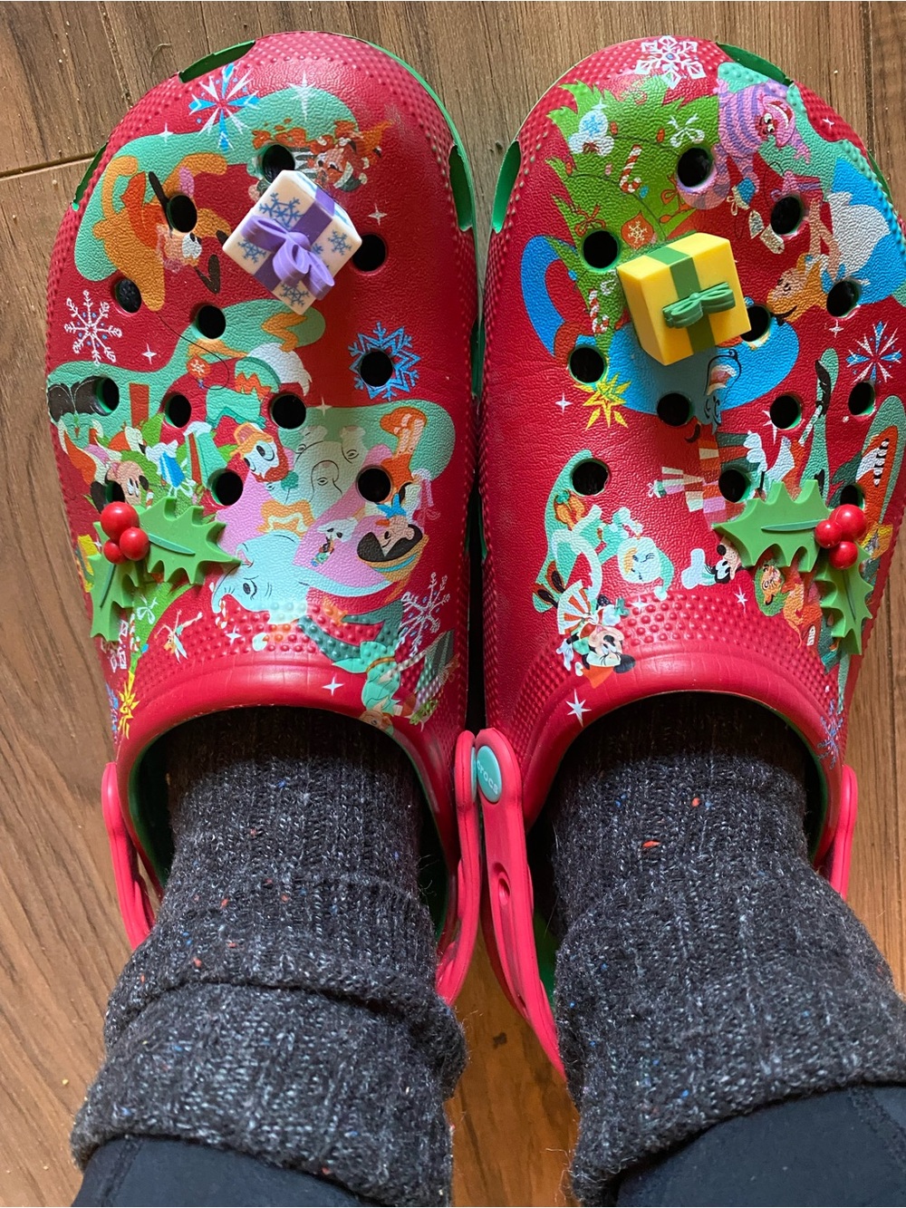 Disney Christmas Crocs